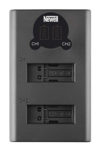 Ładowarka dwukanałowa Newell DL-USB-C do akumulatorów AABAT-001