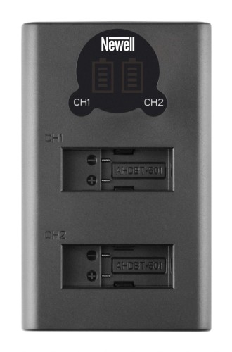 Ładowarka dwukanałowa Newell DL-USB-C do akumulatorów AABAT-001