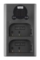 Ładowarka dwukanałowa Newell DL-USB-C do akumulatorów DMW-BLF19
