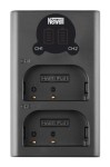 Ładowarka dwukanałowa Newell DL-USB-C do akumulatorów DMW-BLF19