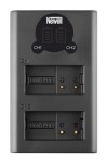 Ładowarka dwukanałowa Newell DL-USB-C do akumulatorów DMW-BLC12