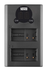 Ładowarka dwukanałowa Newell DL-USB-C do akumulatorów DMW-BLC12