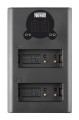 Ładowarka dwukanałowa Newell DL-USB-C do akumulatorów DMW-BLG10