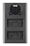Ładowarka dwukanałowa Newell DL-USB-C do akumulatorów NP-W126