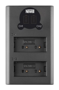Ładowarka dwukanałowa Newell DL-USB-C do akumulatorów NP-W126