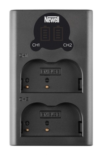Ładowarka dwukanałowa Newell DL-USB-C do akumulatorów EN-EL3e
