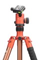 Statyw Fotopro X-go Predator z głowicą kulową FPH-62Q - pomarańczowo-brązowy