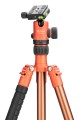 Statyw Fotopro X-go Chameleon z głowicą kulową FPH-52Q - pomarańczowo-brązowy