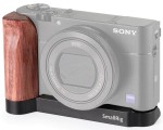 L-bracket SmallRig 2248 z drewnianym uchwytem do Sony RX100