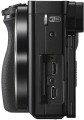 Aparat Sony A6000 body czarny (ILCE6000B) gniazda