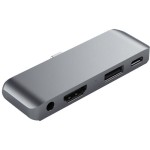 Satechi Aluminum Mobile Pro Hub - Hub do urządzeń mobilnych USB-C Space Gray