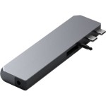 Satechi Pro Hub max - aluminiowy Hub z podwójnym USB-C do MacBook Space Gray