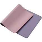 Satechi Dual Eco Leather Desk - dwustronna podkładka na biurko z ekoskóry Pink/ Purple