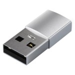 Satechi Aluminium Adapter - aluminiowy adapter do urządzeń mobilnych USB-A/ USB-C Silver