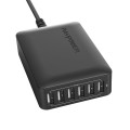 Ładowarka USB RAVPower RP-PC028 - 6x USB