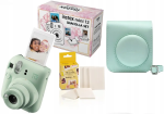 Zielony zestaw INSTAX MINI 12 + etui + pianki Shacolla