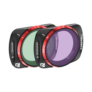 Zestaw dwóch filtrów VNDXMIST Freewell do kamer DJI Osmo Pocket 3