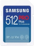 Karta pamięci Samsung SDXC PRO Plus 2023 512 GB V30 U3 UHS-I (180 MB/s)