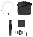 Lampa pierścieniowa LED Newell RL-18A - WB (3200 K - 5500 K)