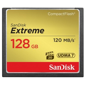 Karta pamięci SanDisk Extreme CF 128 GB 120/85MB/s
