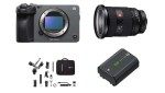 Zestaw Sony FX3 + FE 24-70 MM F/2.8 GM II + Gimbal DJI RS 4 Combo + Akumulator Sony NP-FZ100