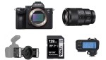 Aparat cyfrowy Sony A7 III + FE 90 mm f/2.8 Macro G OSS - SEL90M28G + Zestaw K2 2x Godox MF12 Lampa do Makrofotografii + Karta pamięci Lexar Pro 1667X SDXC UHS-II U3 (V60) R250/W120 128GB + Nadajnik Godox X2T transmitter Sony