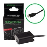 PATONA Adapter Dummy USB-C do Sony NP-FW50 NEX-3 NEX.3C NEX-5
