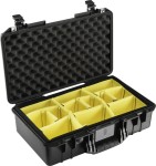 Walizka Peli™ 1525 Air Case czarna + Organizer Materiałowy