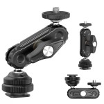 Uchwyt przegubowy magic arm Ulanzi R098 gwint 1/4’’ + zimna stopka [10cm]