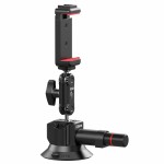 Przyssawka Ulanzi SC-01 3’’ (7,5cm) z przegubem magic arm i uchwytem na telefon