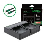 PATONA Premium Ładowarka Dual PD do akumulatorów Nikon EN-EL15 z USB-C