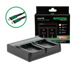 PATONA Premium Ładowarka Dual PD do akumulatorów Canon LP-E17 z USB-C