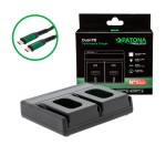 PATONA Premium Ładowarka Dual PD do akumulatorów Panasonic DMW-BLJ31 z USB-C