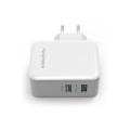 Ładowarka sieciowa RAVPower RP-PC006 - Quick Charge 3.0, biała