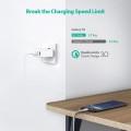 Ładowarka sieciowa RAVPower RP-PC006 - Quick Charge 3.0, biała