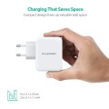 Ładowarka sieciowa RAVPower RP-PC006 - Quick Charge 3.0, biała