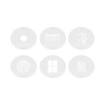 Quadralite zestaw gobo 78mm do Nanlite