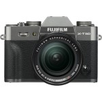 Aparat Fujifilm X-T30 srebrny węgiel + obiektyw XF 18-55 mm F/2.8-4.0