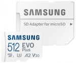 Karta pamięci Samsung EVO Plus microSDXC 512GB + Adapter