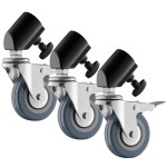 Komplet trzech kółek Jinbei JB11-036A 22mm do statywu oświetleniowego