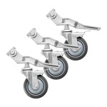 Komplet trzech kółek Jinbei JB11-036B do statywu oświetleniowego