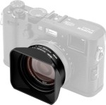 Osłona obiektywu NiSi, filtr UV i zaślepka do Fujifilm X100 czarny