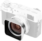 Osłona obiektywu NiSi, filtr UV i zaślepka do Fujifilm X100 srebrny