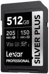 Karta pamięci Lexar SDXC Professional SILVER Plus 1066x UHS-I/U3/A2/4K R205/W150 (V30) 512GB