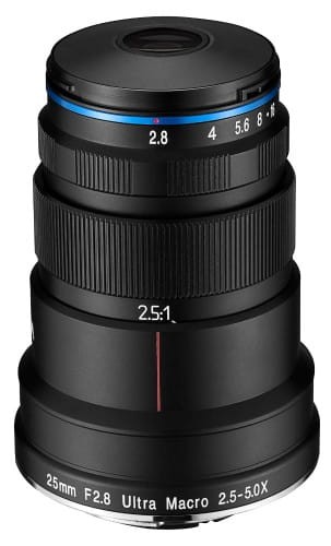 Obiektyw Venus Optics Laowa 25 mm f/2,8 Ultra Macro do Sony E