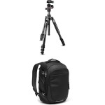 Statyw Manfrotto Befree Advanced Lever czarny + Plecak Advanced III Gear - zestaw promocyjny