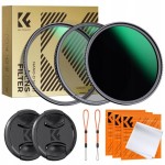 Zestaw filtrów K&F Concept 52mm NANO-D 3w1 z dekielkiem i etui