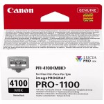 Kaseta z matowym czarnym atramentem Canon PFI-4100MBK