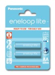 Akumulatory PANASONIC ENELOOP LITE R6/AA 950mAh - 2 szt blister