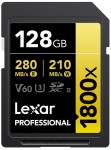 Karta pamięci LEXAR SDXC Pro 1800x U3 UHS-II R280/W210 (V60) 128GB
